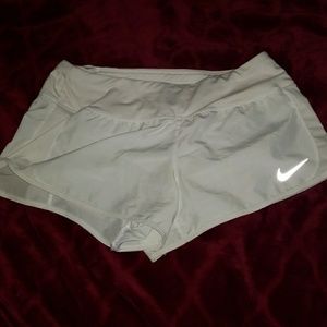 White Nike Shorts